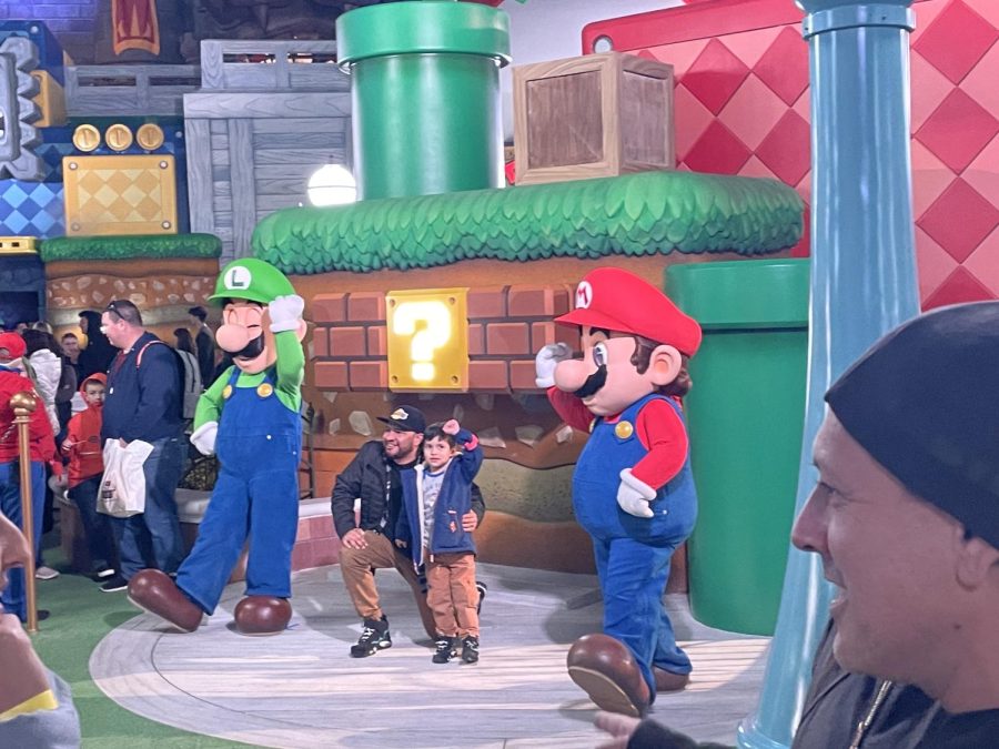 Meet Mario and Luigi in Super Nintendo World, opening at Universal Studios Feb. 17, 2023.