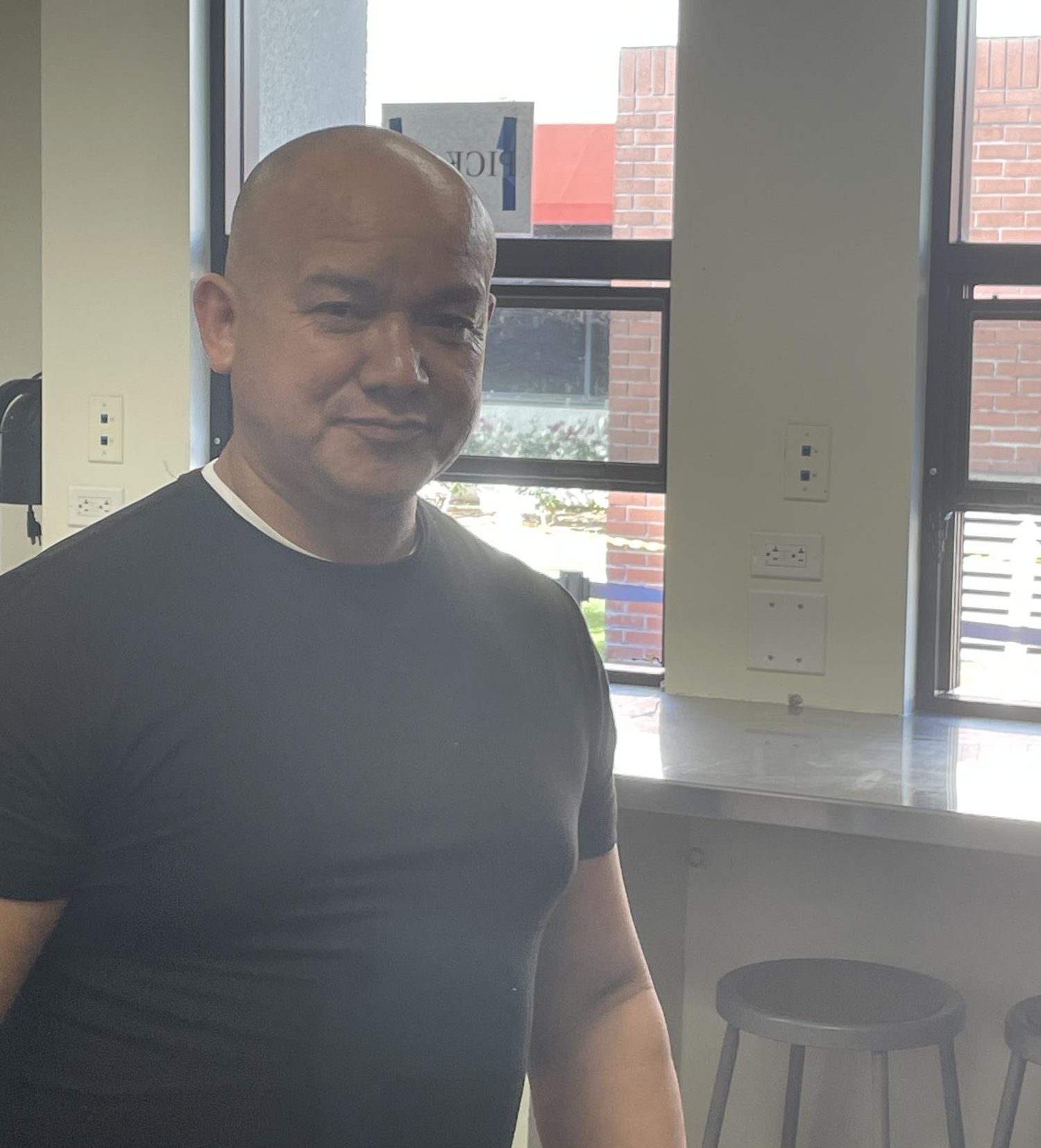 Andres Felix, head of the kitchen staff, plans and prepares student lunches in his kosher kitchen.