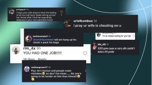 Social media comments about the hatred Tyler Loop faced from X