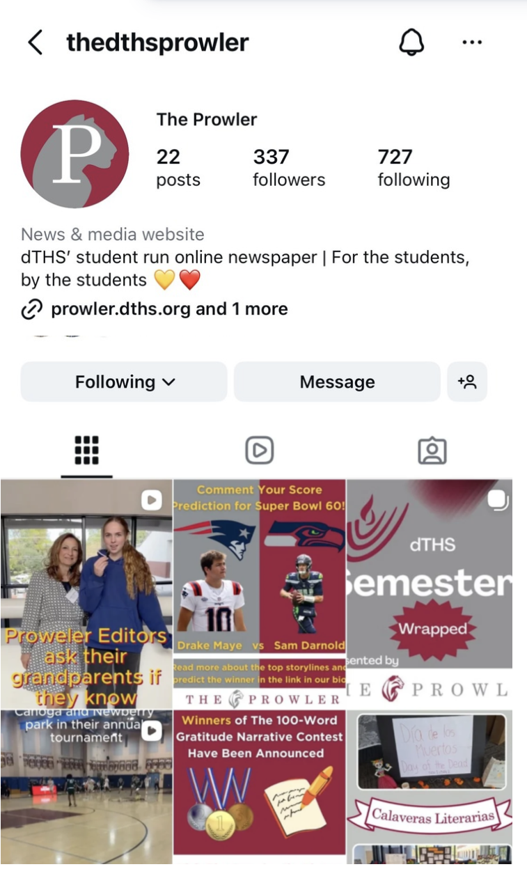 Press to Follow us on Instagram!