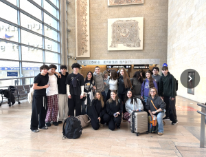 SIEP group arriving at Ben Gurion Airport to begin there trip to Israel