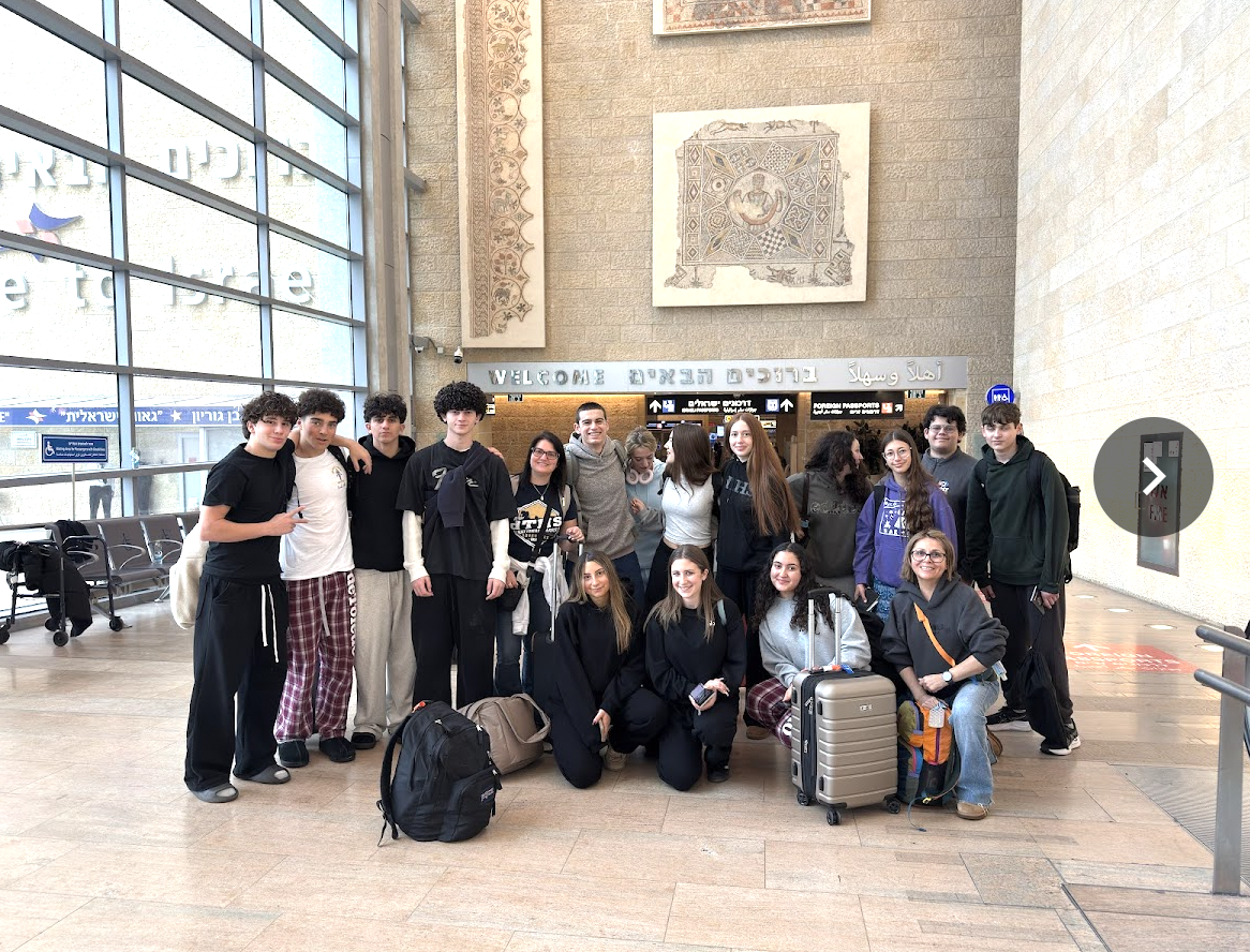 SIEP group arriving at Ben Gurion Airport to begin there trip to Israel