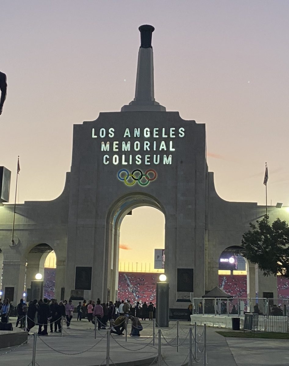 Writer's photo taken outside of the Los Angeles Memorial Coliseum at an LAFC Soccer game in 2026